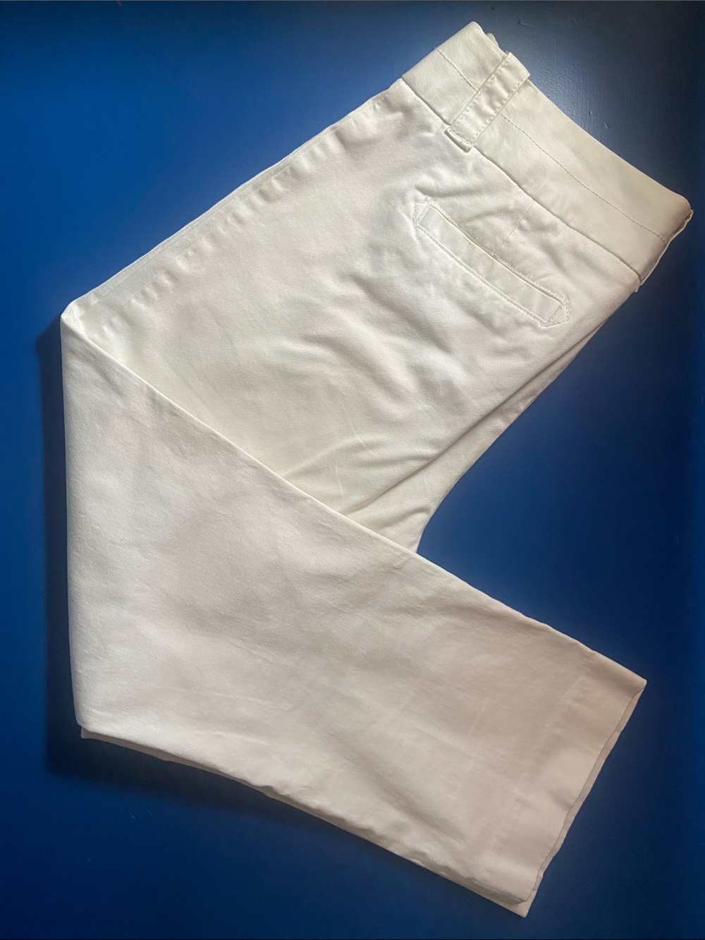 J. Crew Women's White Cropped Ankle Jeans